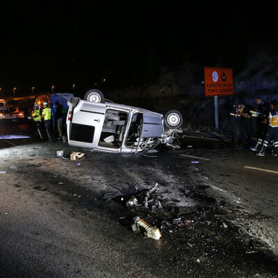 Başkent'te feci kaza! 1 ölü, 2 yaralı
