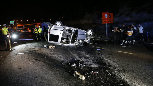 Başkent'te feci kaza! 1 ölü, 2 yaralı