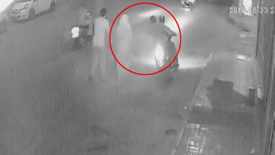 Kocasının yanında kapkaç şoku!