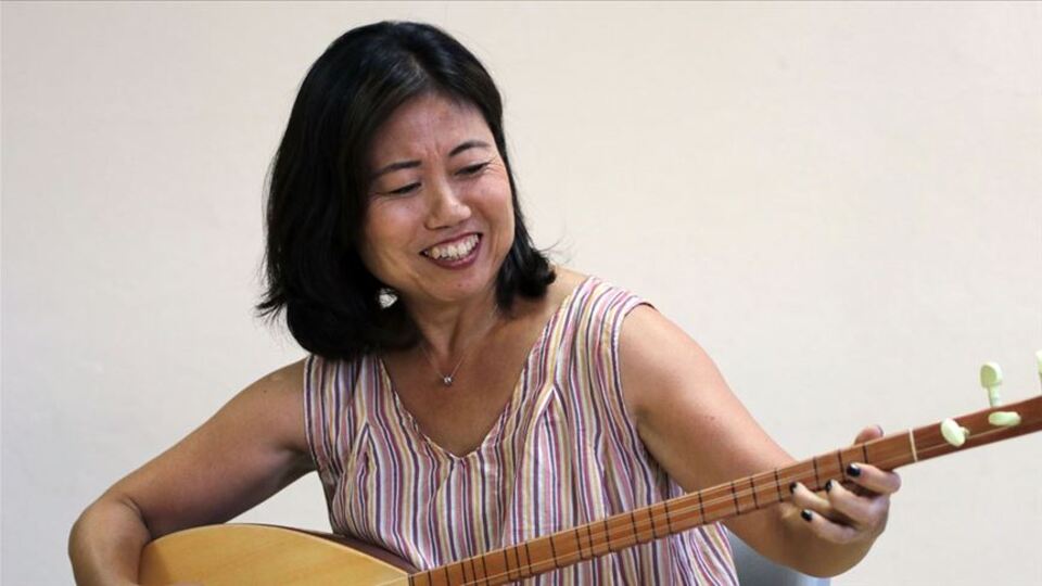 Japon gelinin bağlama tutkusu