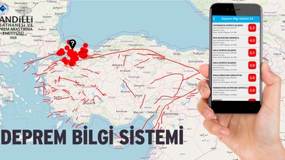 Başladı! Depremler anında cepte!