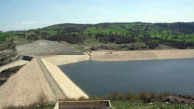 19 Mayıs Barajı'nda su tutma işlemine başlandı