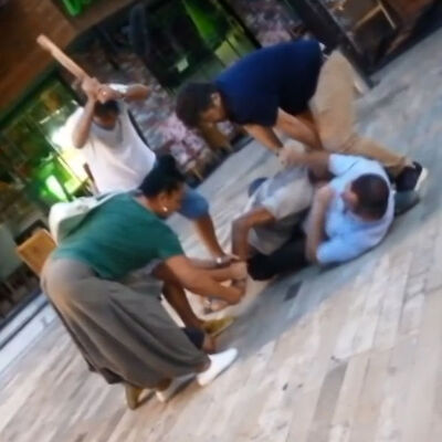 Antalya'da, coplu sopalı öldüresiye dayak!