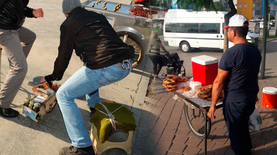 Simitçi, su satıcısı, ayakkabı boyacısı yakaladı!