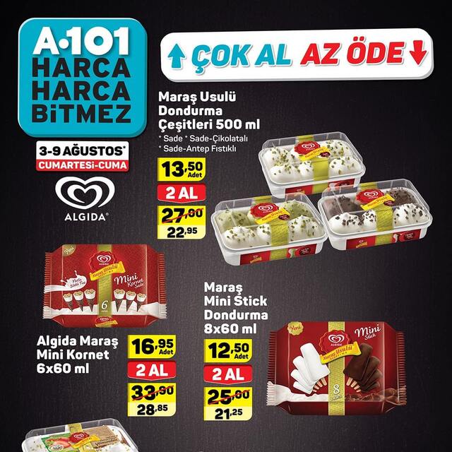 A101 3 - 9 Ağustos aktüel ürünleri