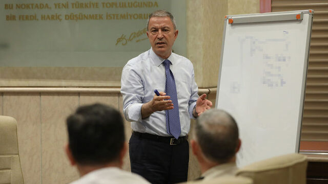 Bakan Akar'dan ABD heyeti açıklaması!