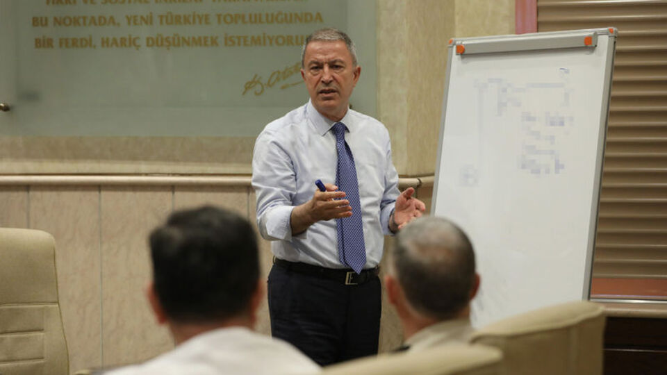 Bakan Akar'dan ABD heyeti açıklaması!