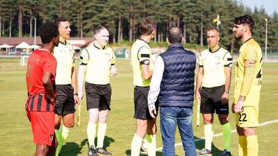 Gazişehir maçı yarıda kaldı!