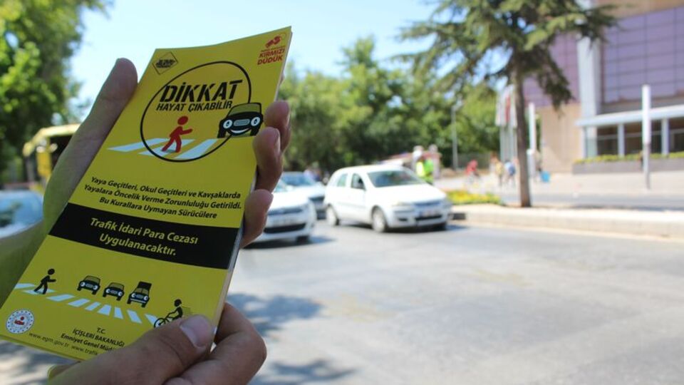 Yaya kaza noktaları haritalandırıldı