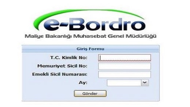 e-Bordro Ağustos 2019 maaş sorgulama!
