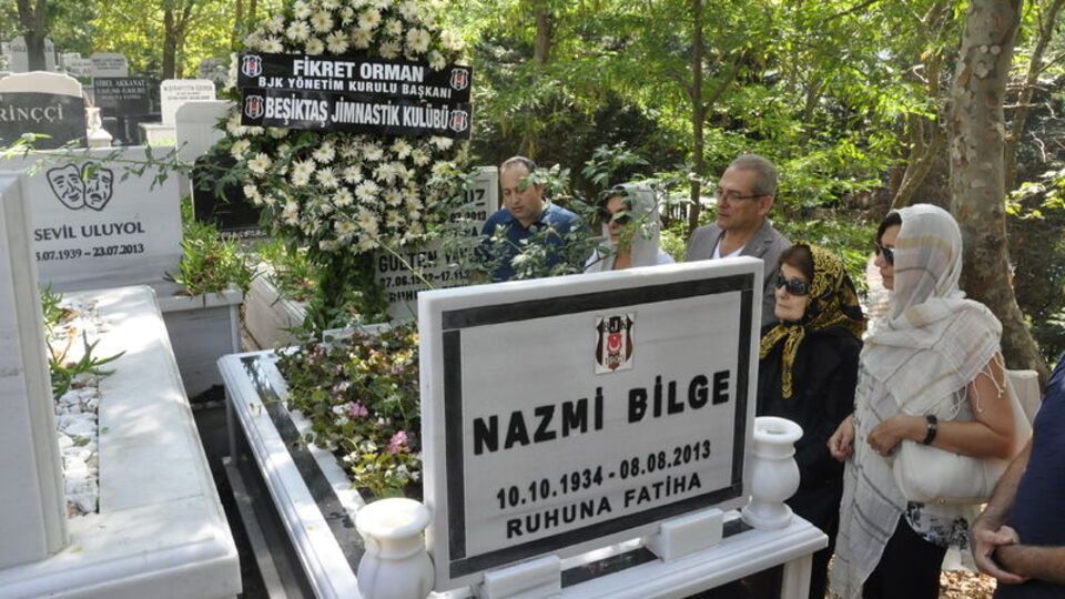 Beşiktaş, Nazmi Bilge'yi andı