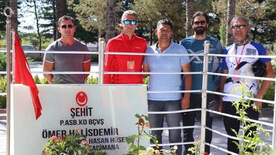 Hasan Dağı'ndan Halisdemir'in kabrine