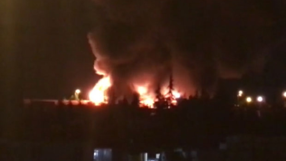 Tuzla'da fabrika yangını