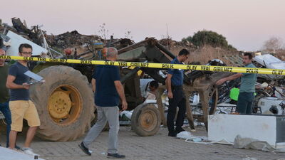 Kardeşini traktörle ezdi!