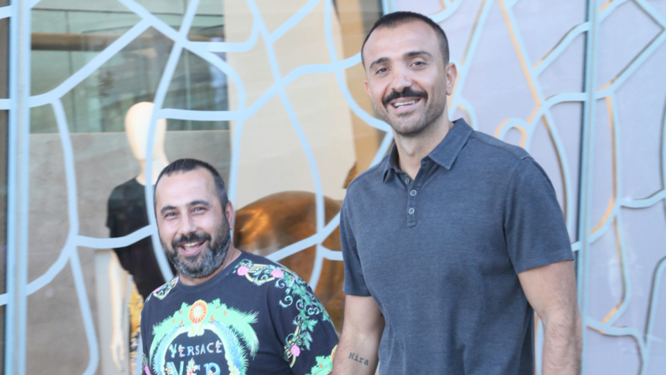 Okan Kurt'un neşeli halleri dikkat çekti