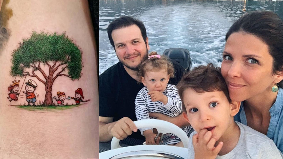 Ailesini koluna kazıdı