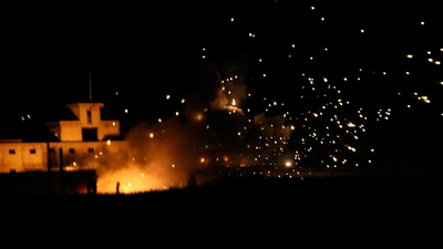 Hatay'da mühimmat deposunda patlama