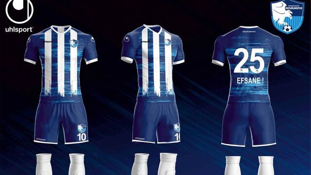 Erzurumspor yeni formalarını tanıttı