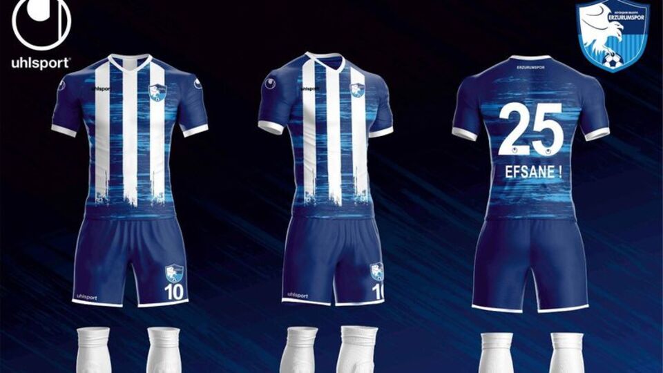 Erzurumspor yeni formalarını tanıttı