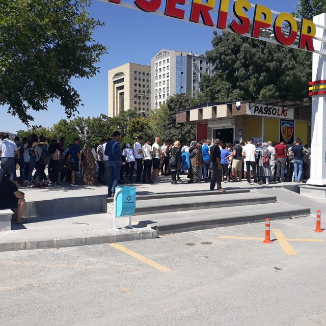 Kayserispor 9 bin kombine sattı!