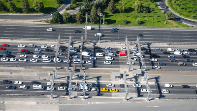 İstanbul trafiği durma noktasında