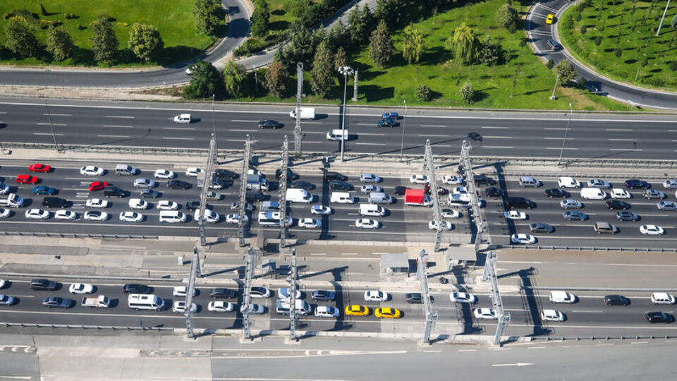 İstanbul trafiği durma noktasında