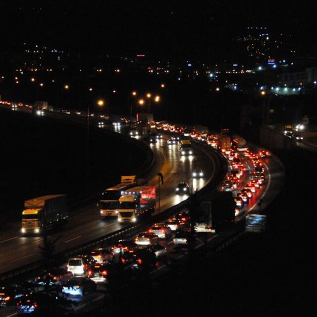 Yollarda bayram yoğunluğu