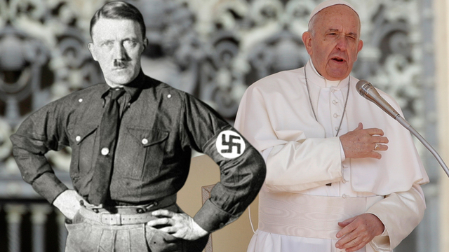 Papa'dan 'Hitler' benzetmesi!