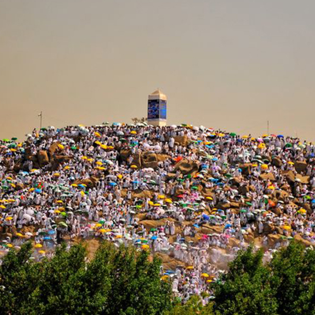 Hacı adayları Arafat'ta!