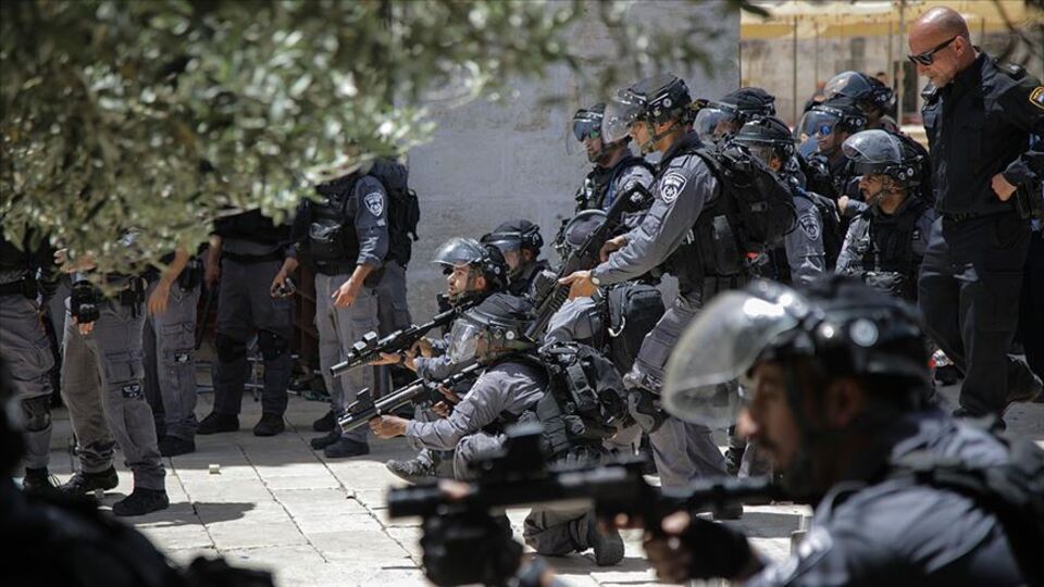 İsrail polisinden Filistinlilere müdahale!