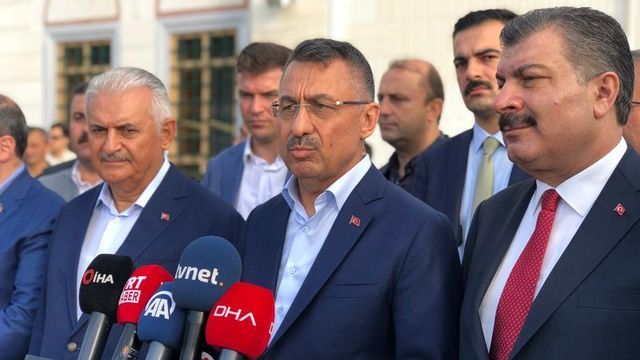 Oktay'dan bayram namazı sonrası flaş açıklamalar!