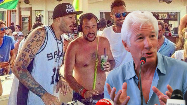 Salvini'den Richard Gere'e gönderme!
