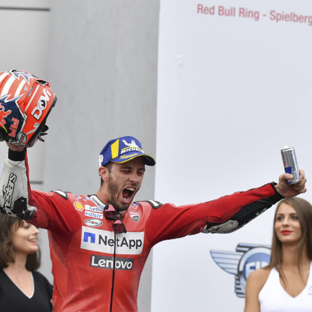 Avusturya'da zafer Dovizioso'nun