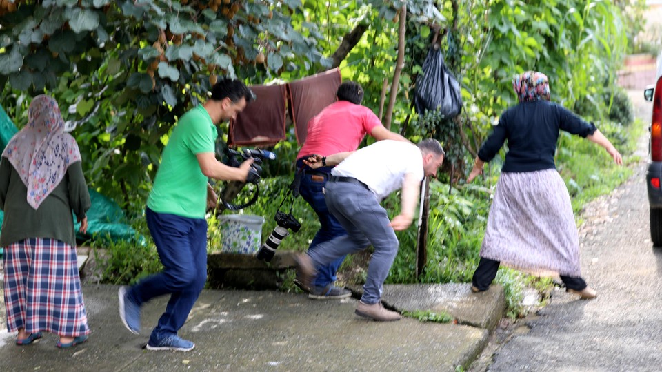 Kaçan kurbanlıklar ortalığı birbirine kattı