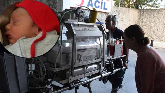 Kalp damarları ters olan Leo bebek İstanbul'da ameliyat olacak