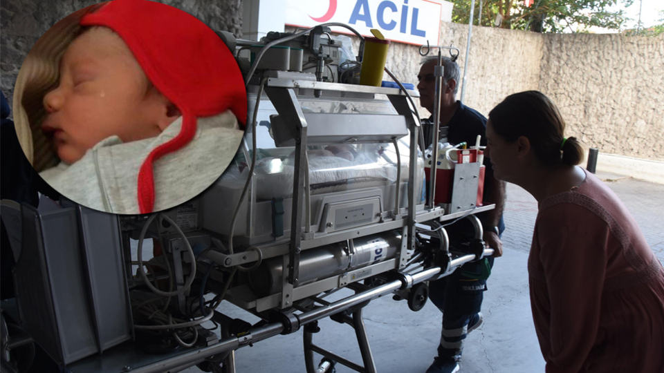 Kalp damarları ters olan Leo bebek İstanbul'da ameliyat olacak