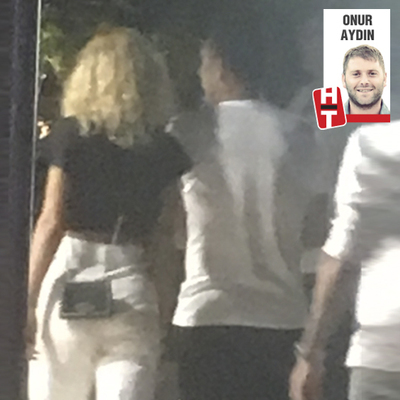 Sarışın güzelle yakalandı