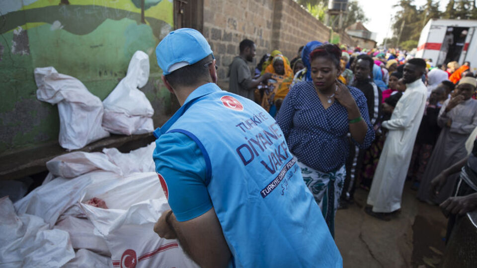 Cumhurbaşkanı Erdoğan'ın kurbanı Togo'da kesildi