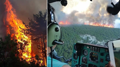 Bir günde orman ve tarım alanlarında 27 yangın!