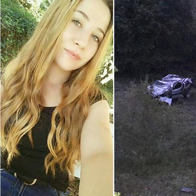 İki genç kız uçurumda can verdi!