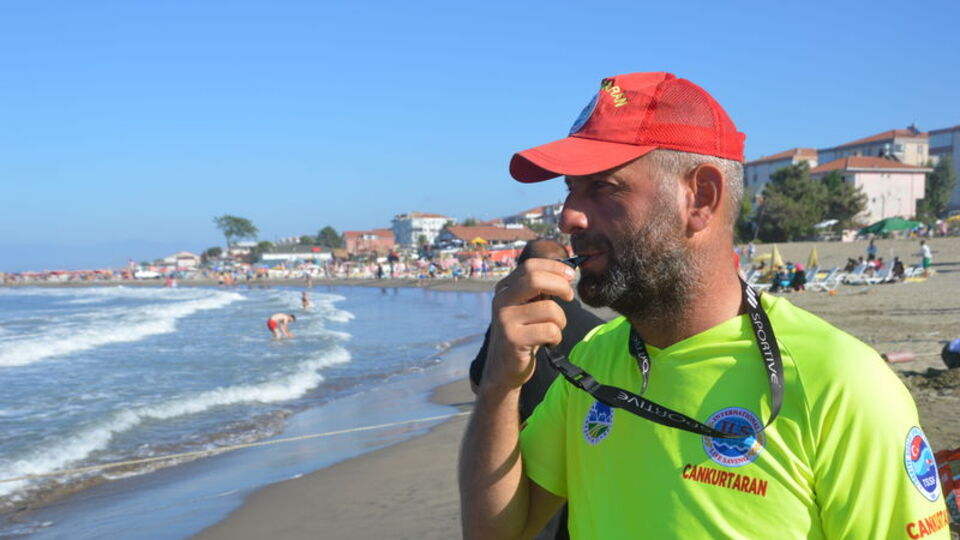 Denize girmek yasaklandı!