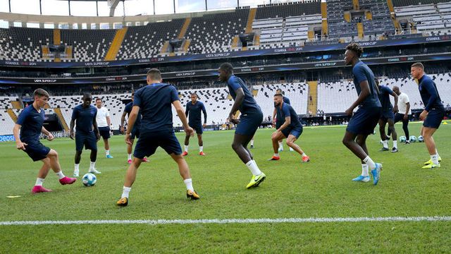 Chelsea son antrenmanını yaptı