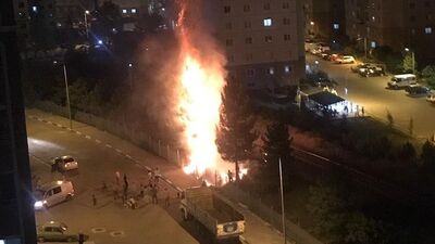 Muhtardan çocuklara tepki!