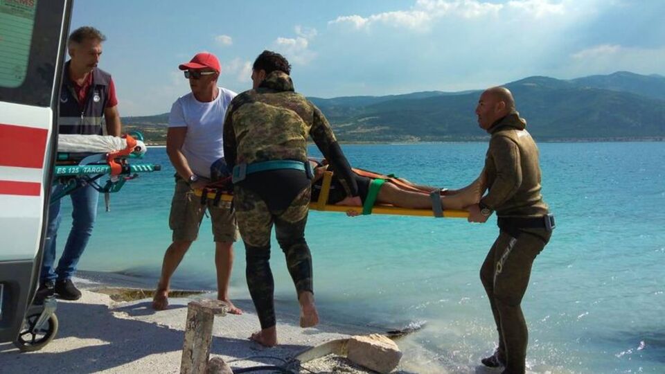 Salda Gölü'nde kahreden ölüm!