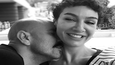 Birce ile Can'dan aşk pozu 