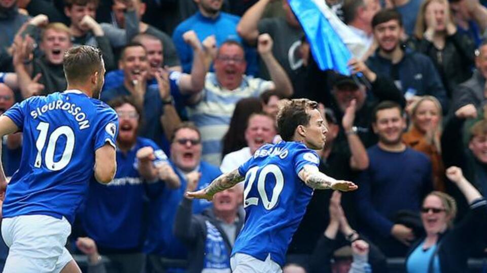 Everton galibiyetle tanıştı