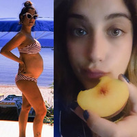 "Oğlum şeftali seviyor galiba"