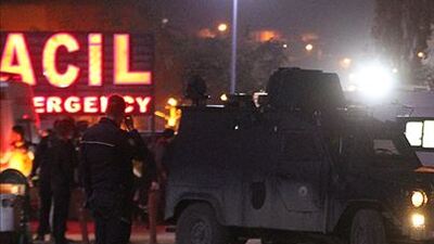 Sivil aracın geçişi sırasında patlama