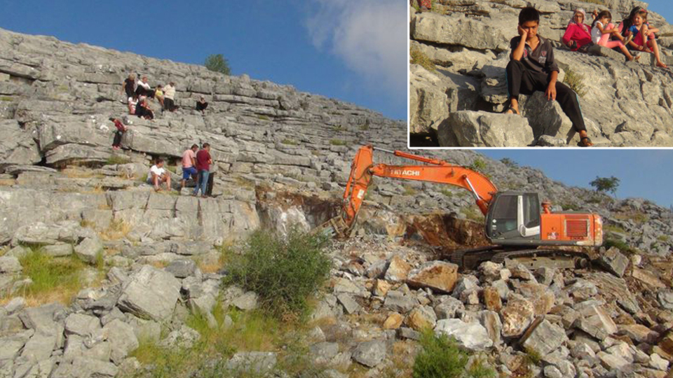 3 günün sonunda dağı delip kurtardılar!