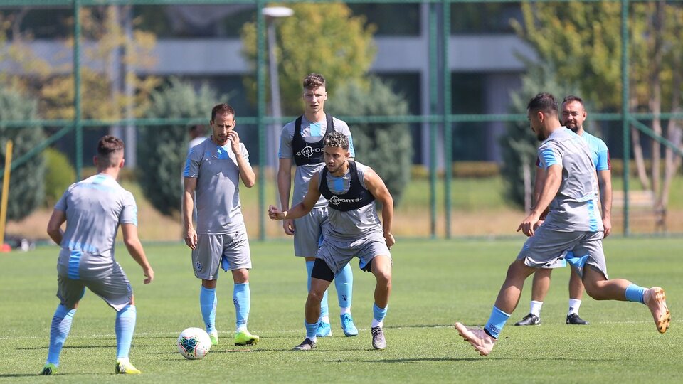 Trabzonspor'da AEK maçı hazırlıkları
